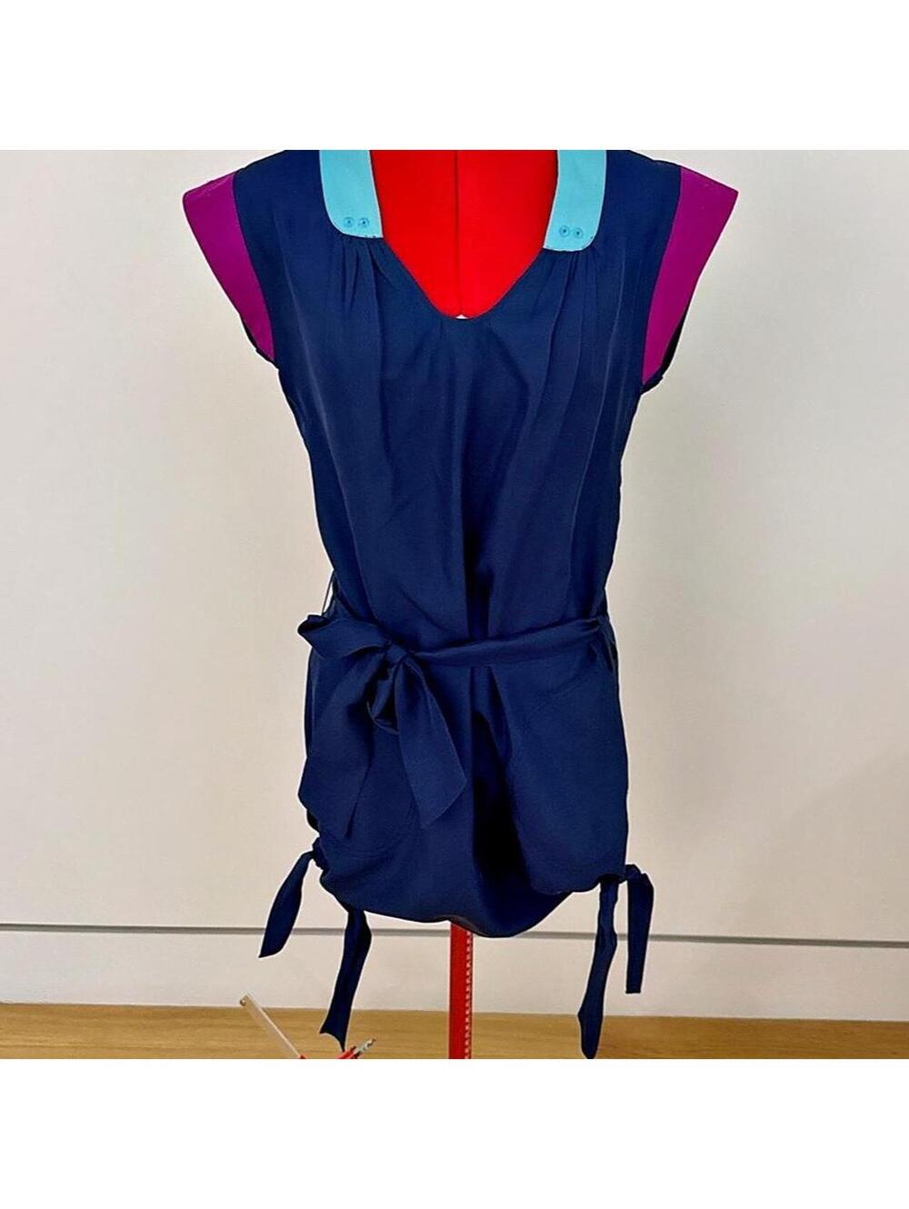 Unbranded Women's Blue and Multi Other-dress
